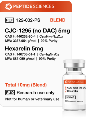 cjc-1295 hexarelin peptide blend 